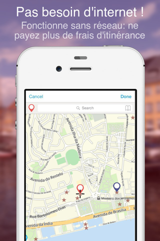 Lisbon Offline Map : Maps in motion screenshot 3