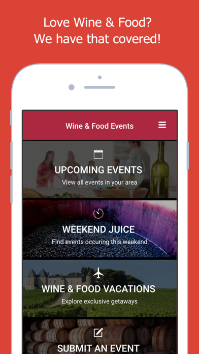 Screenshot #1 pour Wine Events