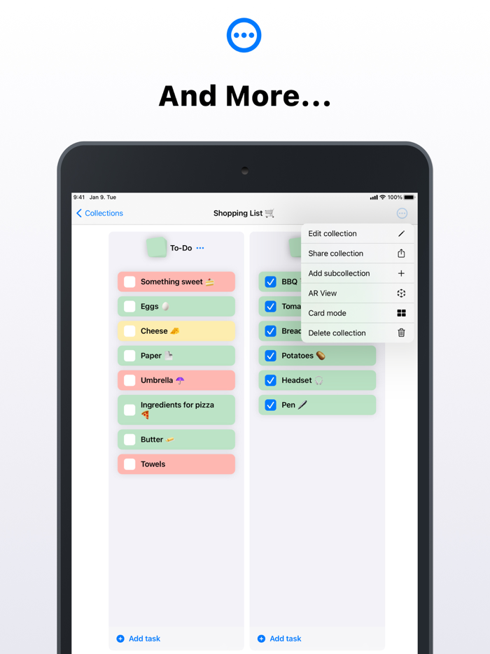 Kanban Board - Reality Tasks