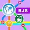 Beijingシティマップス - ニューヨークをBJSをMetro, バスと旅行ガイドで発見しよ