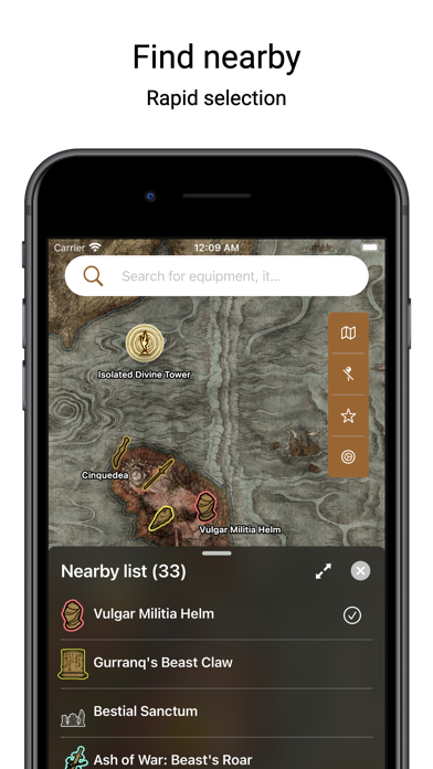 Elden Map - Interactive Map Screenshot