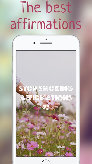 Smoking cessation Quit now Stop smoke hypnosis app Screenshot