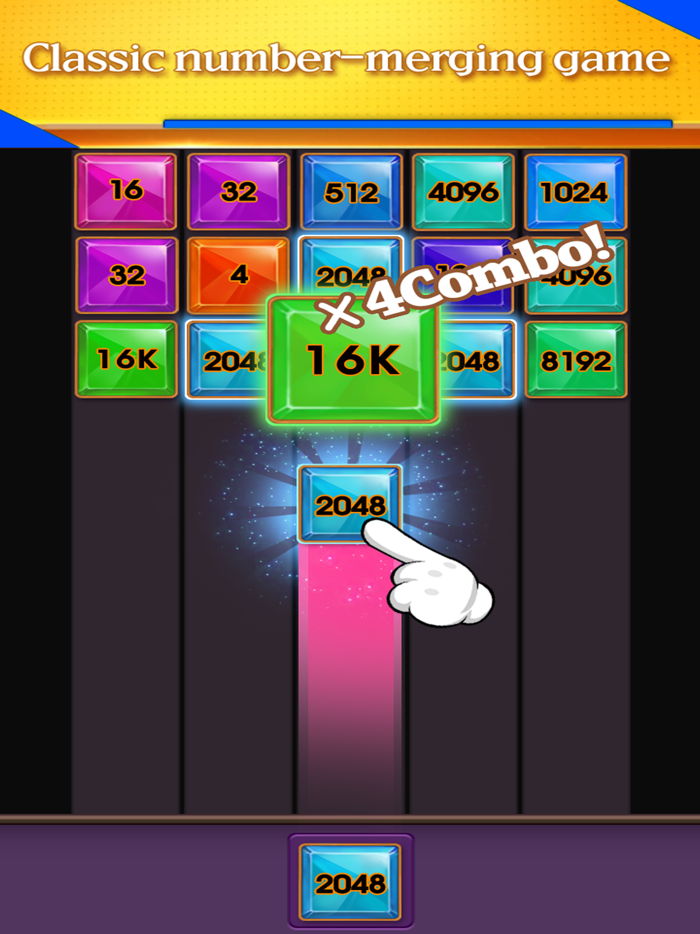 Number Up Merge - 2048 Puzzle