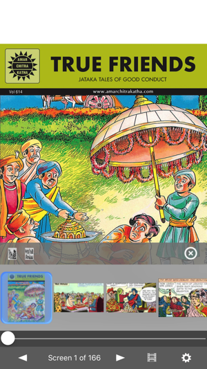 Jataka Tales-The True Friends-Amar Chitra Katha(圖1)-速報App