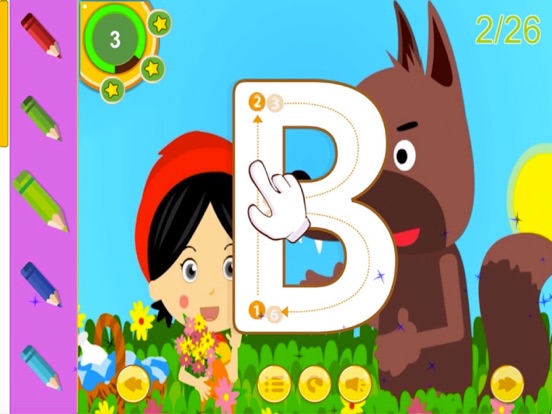 Screenshot #5 pour fables d'Ésope et ABC Tracing pour la maternelle