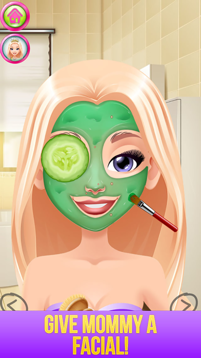 Screenshot #2 pour Mommy Makeover Salon - Makeup Girls & Baby Games