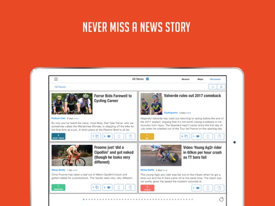 Screenshot #4 for Cycling News, Videos & Updates