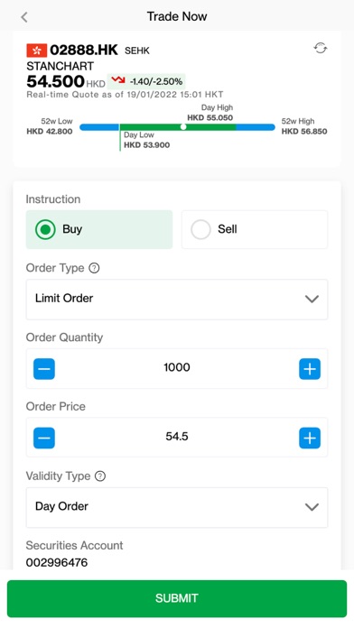 SC Equities Hong Kong Screenshot