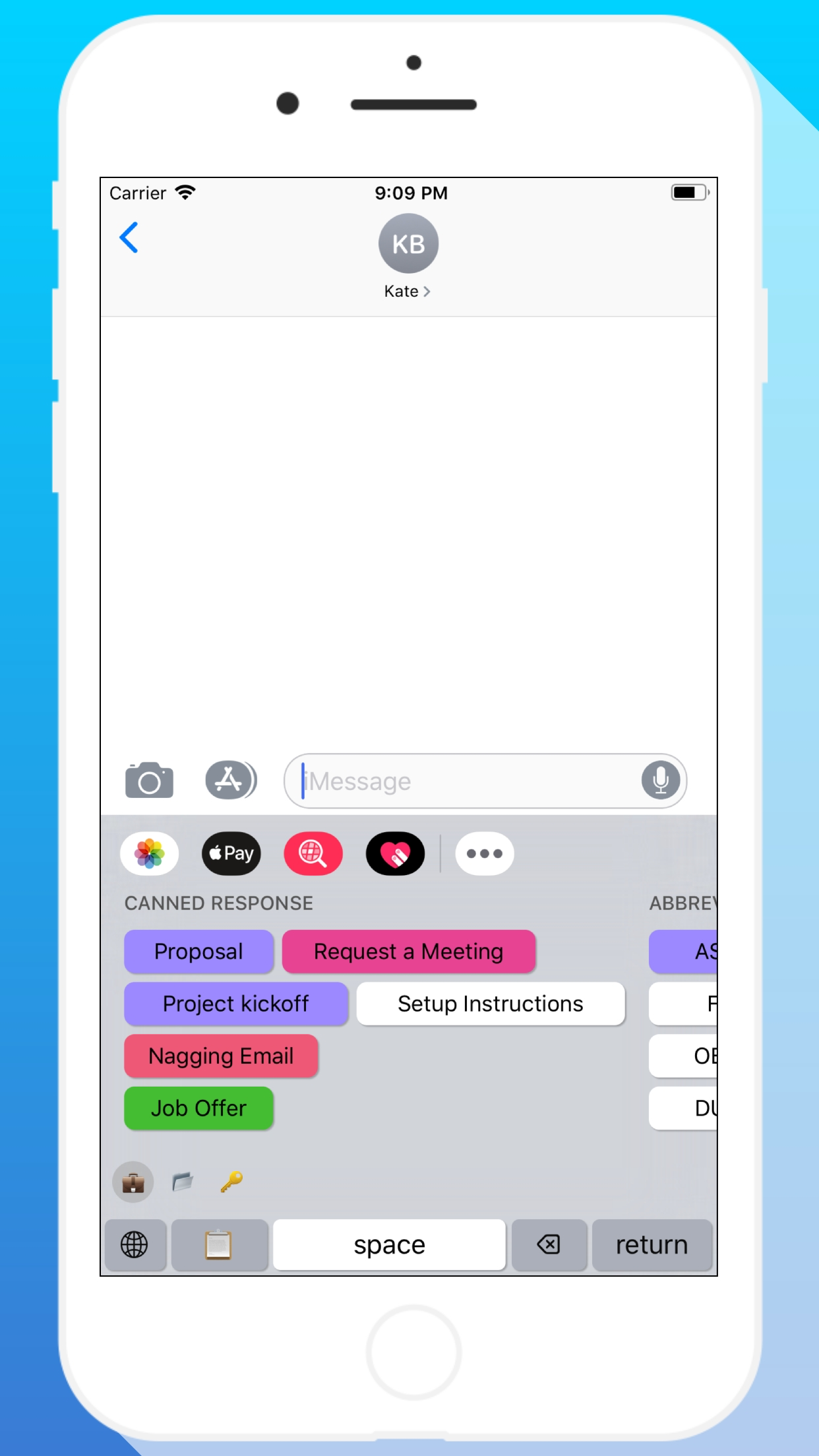 LazyBoard - Phrase Keyboard