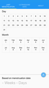FAST Pregnancy Calculator screenshot