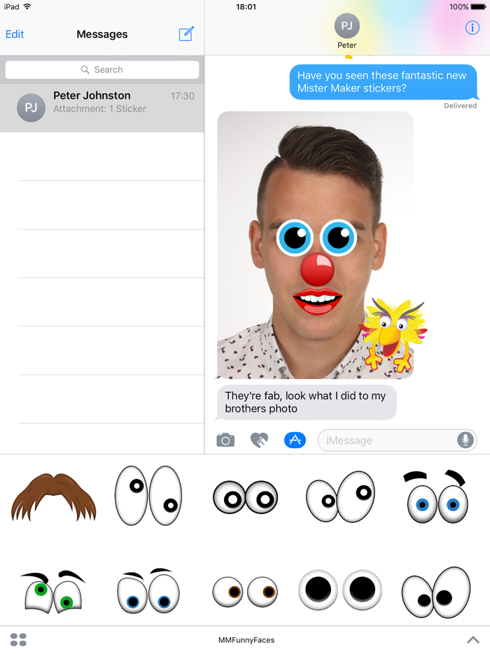 Mister Makers Funny Faces