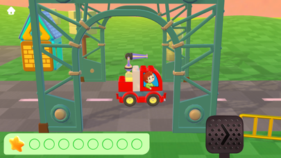Mika Cars World - puzzle races Screenshot