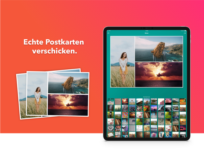 Stamp - Foto Postkarten App
