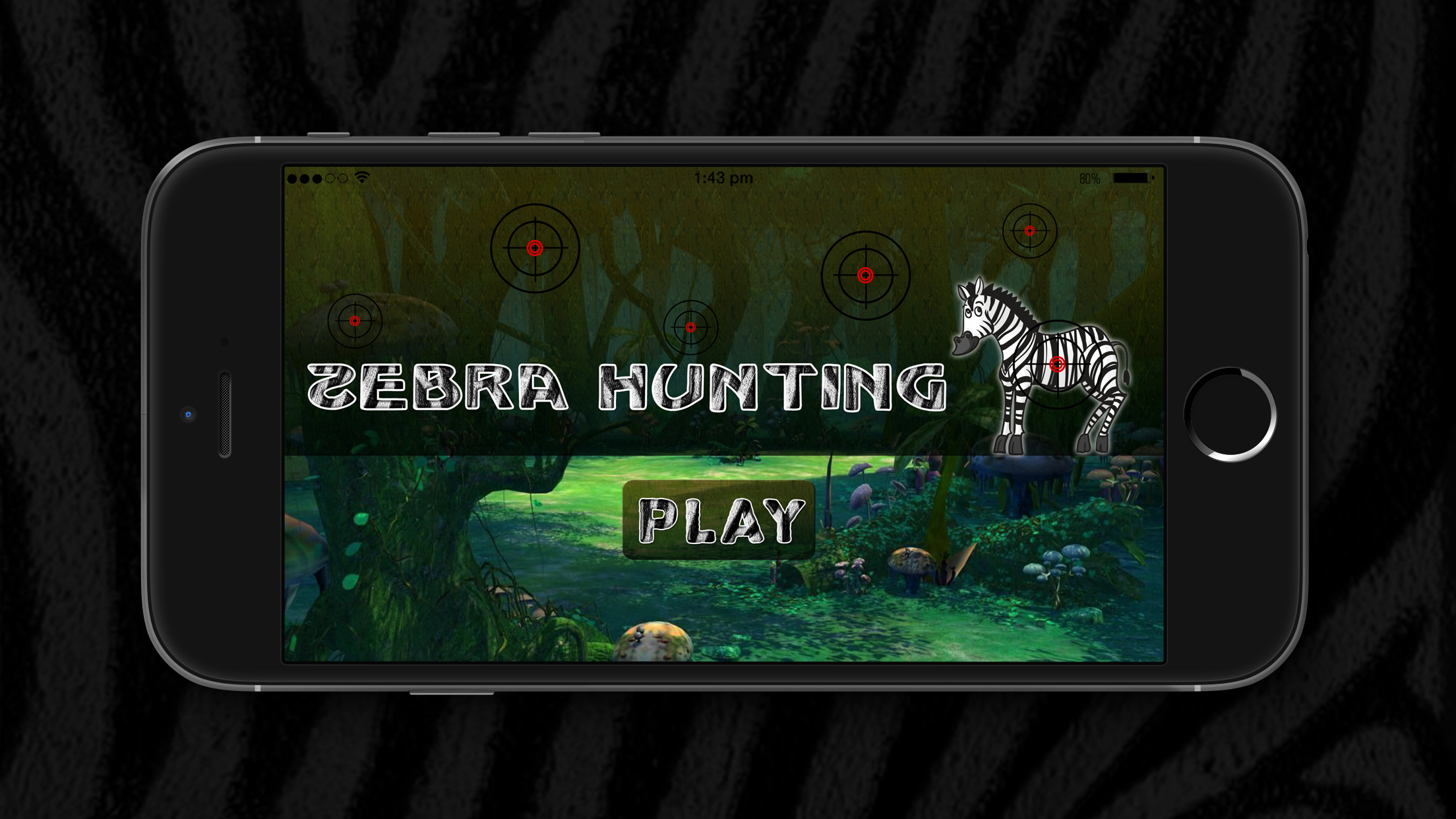 3D Hunting Zebra - Wild Hunter with Sniper