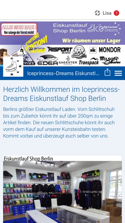 Iceprincess-Dreams Shop Berlin