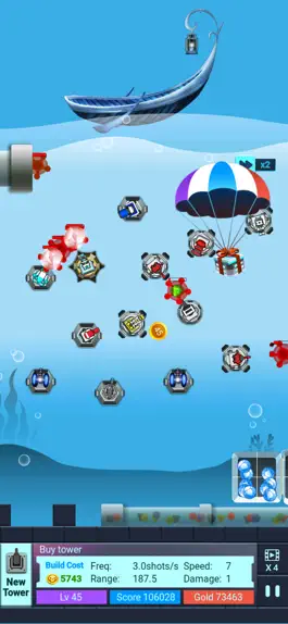 Game screenshot Balloon Gem Tower Defense apk