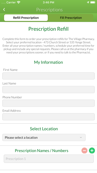 Screenshot #2 pour Village Pharmacy Mobile App