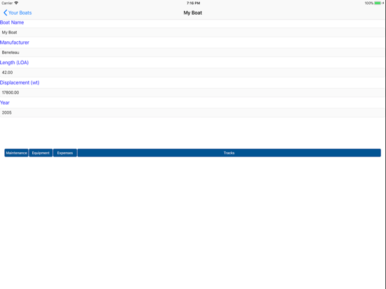Screenshot #4 pour Sailboat Tracker