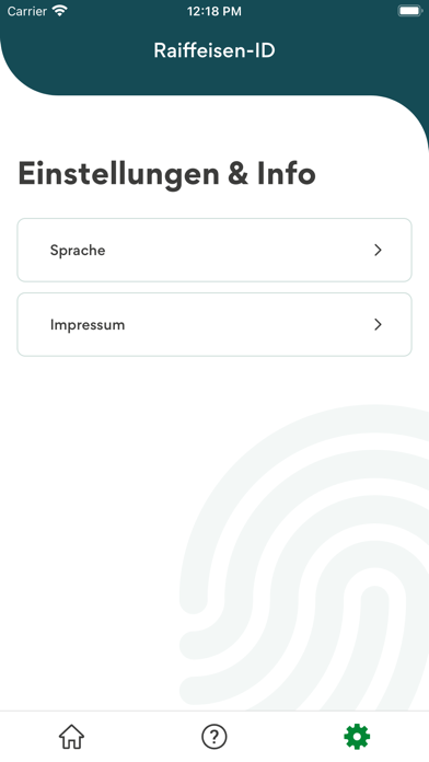 Raiffeisen-ID Screenshot