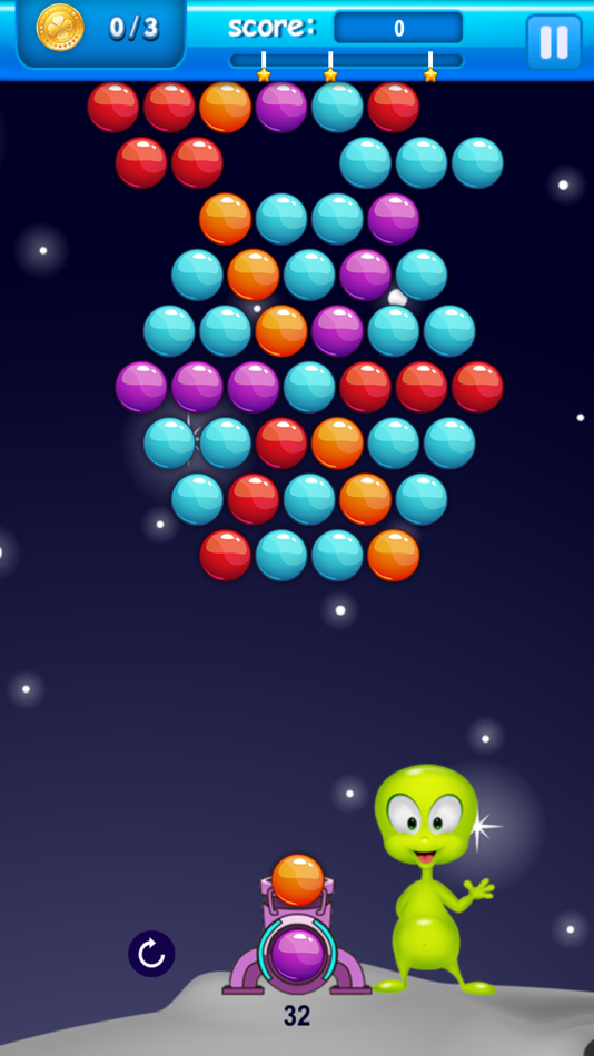 #2. Bubble Shooter Space - Bubble Blast (iOS) 由: Vadim Shendrikov