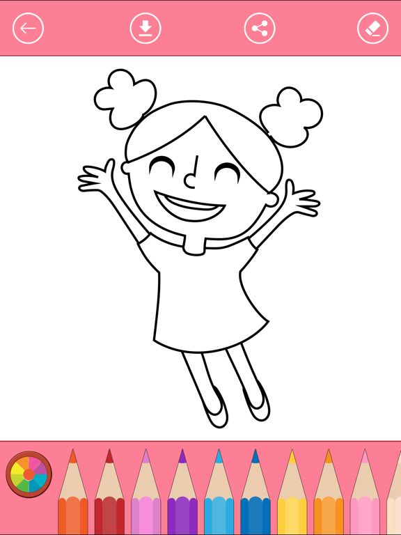 Screenshot #5 pour Jeux de Coloriage pour Filles.