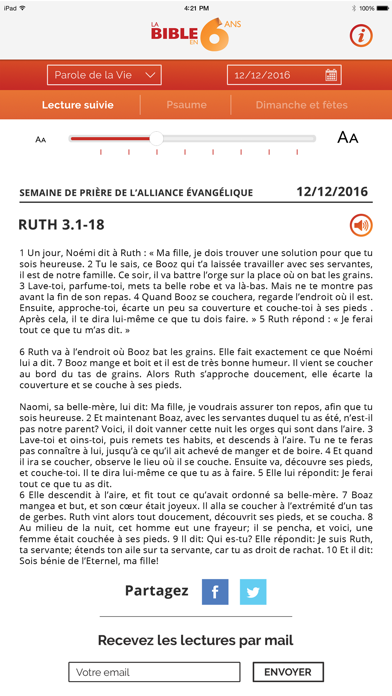 Screenshot #1 pour La Bible en 6 ans