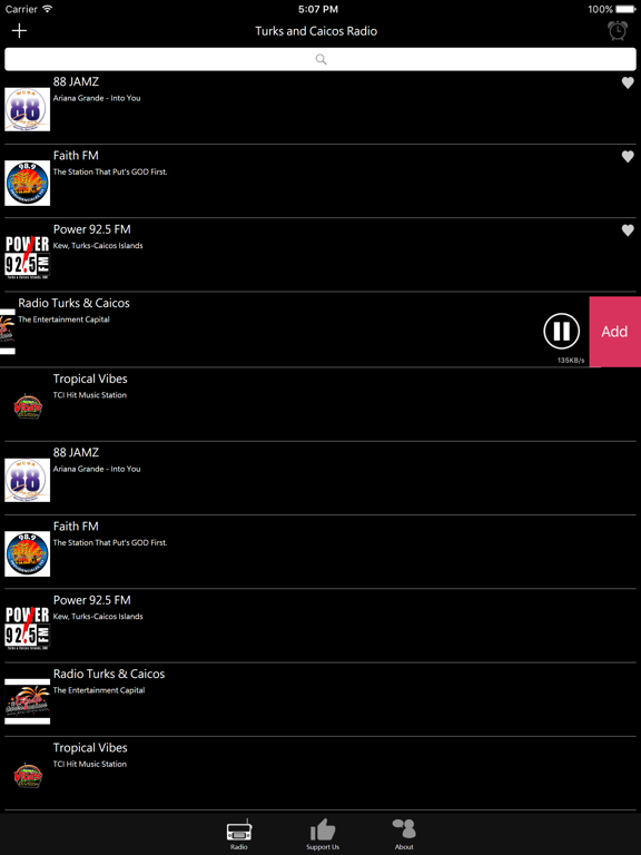 Turks and Caicos Radio iPad screenshot 4 - Entertainment app