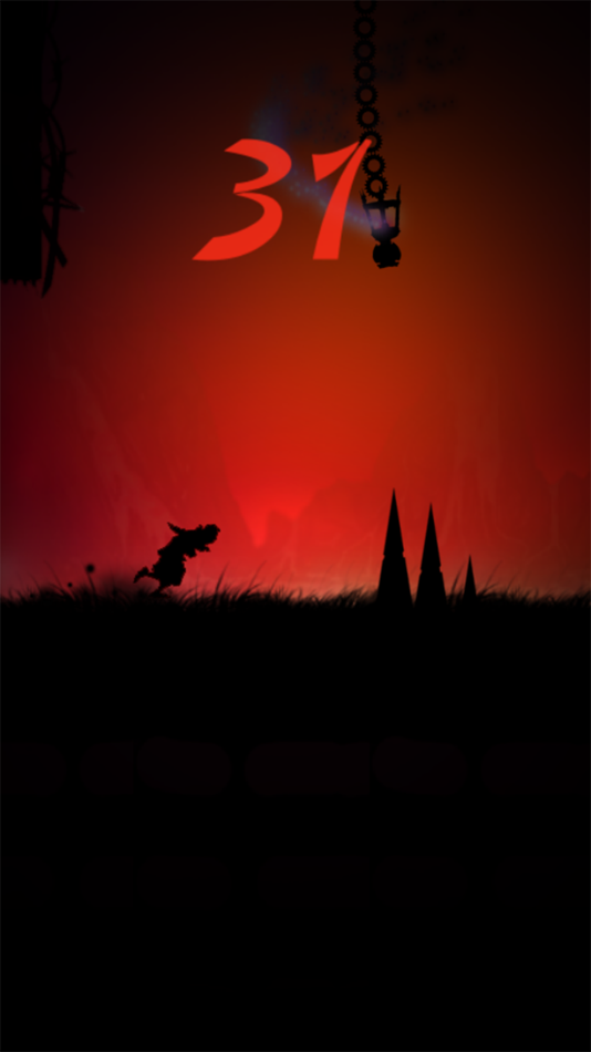#5. Ninja Shadow - Breakout Run in Darkness Assassin (iOS) By: Pawana Chatwaranon
