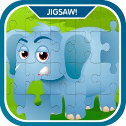 Learn Zoo Animals Jeu de puzzle pour les enfants