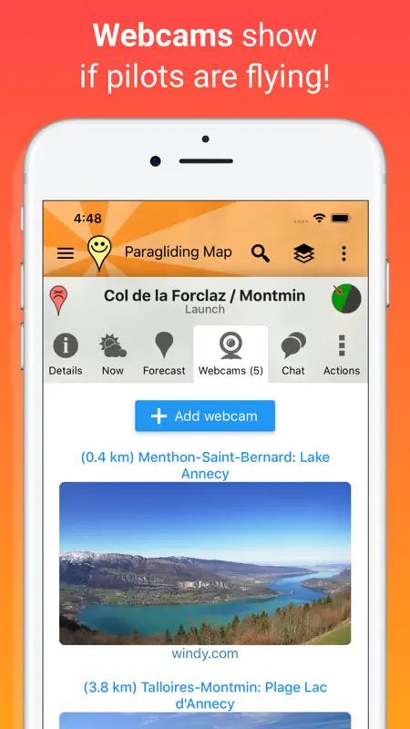 Paragliding Map screenshot 7 of 9