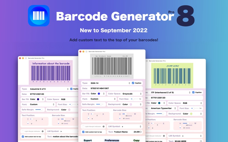 barcode generator pro 8 iphone screenshot 3