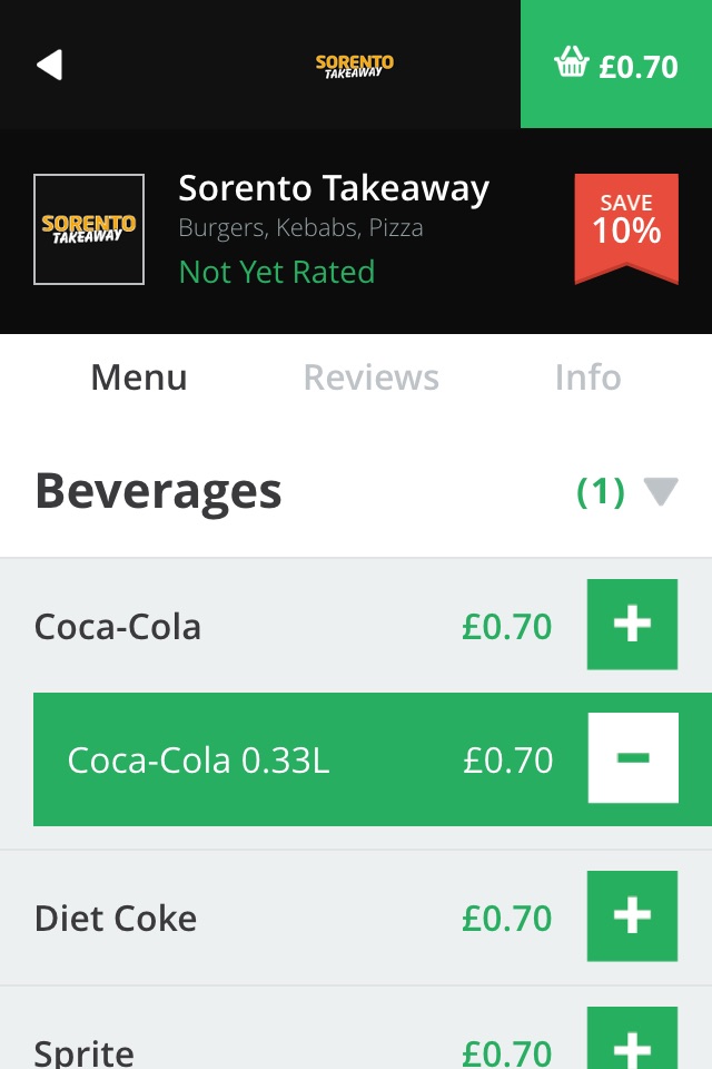 Sorento Takeaway screenshot 4