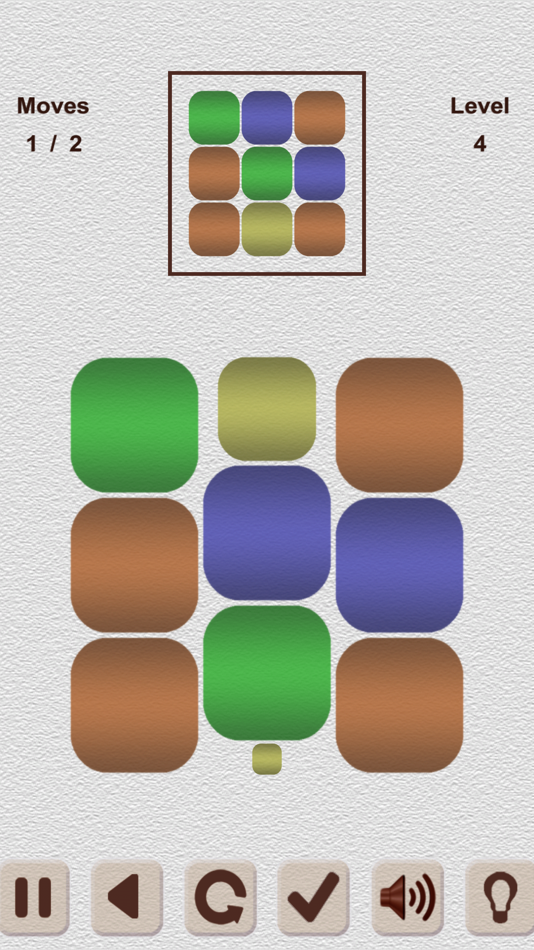 #2. Puzzle flat cube (iOS) 由: Ruslan Goncharenko