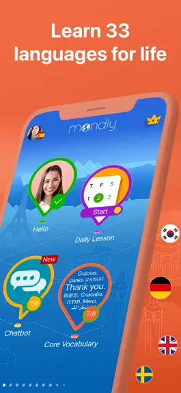 Game screenshot Learn 33 Languages with Mondly apk