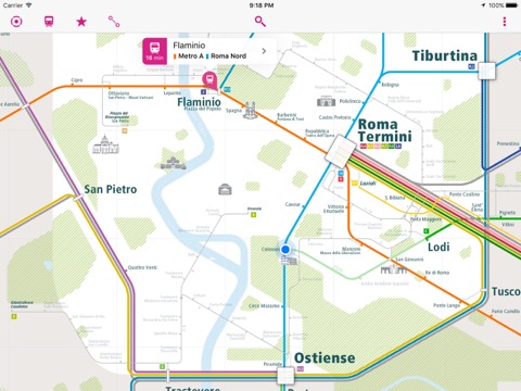 Rome Rail Map Liteのおすすめ画像1
