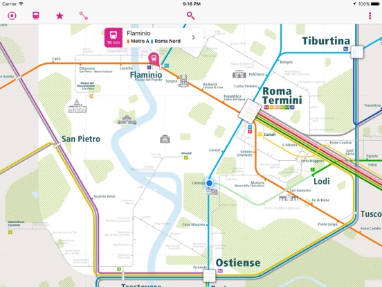 Screenshot #4 pour Rome Rail Map Lite