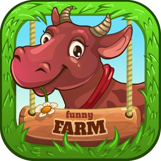 Funny Farm For Kindergarten Kids icon