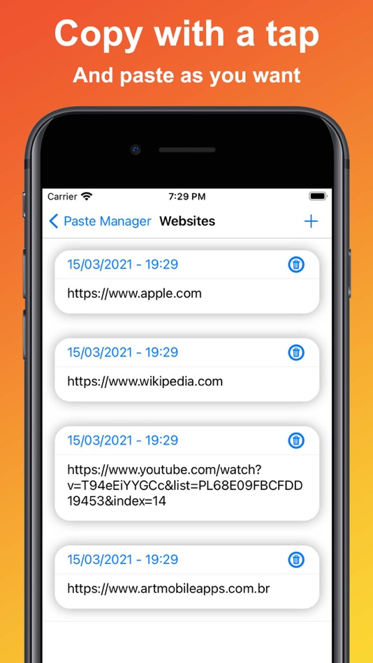 #2. Paste Manager - Clipboard sync (iOS) Podle: Arthur Eduardo Skaetta Alvarez Desenvolvimento de Software LTDA.