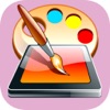 رسم على الصور - الكتابة والرسم على صور و تلوين - iPadアプリ