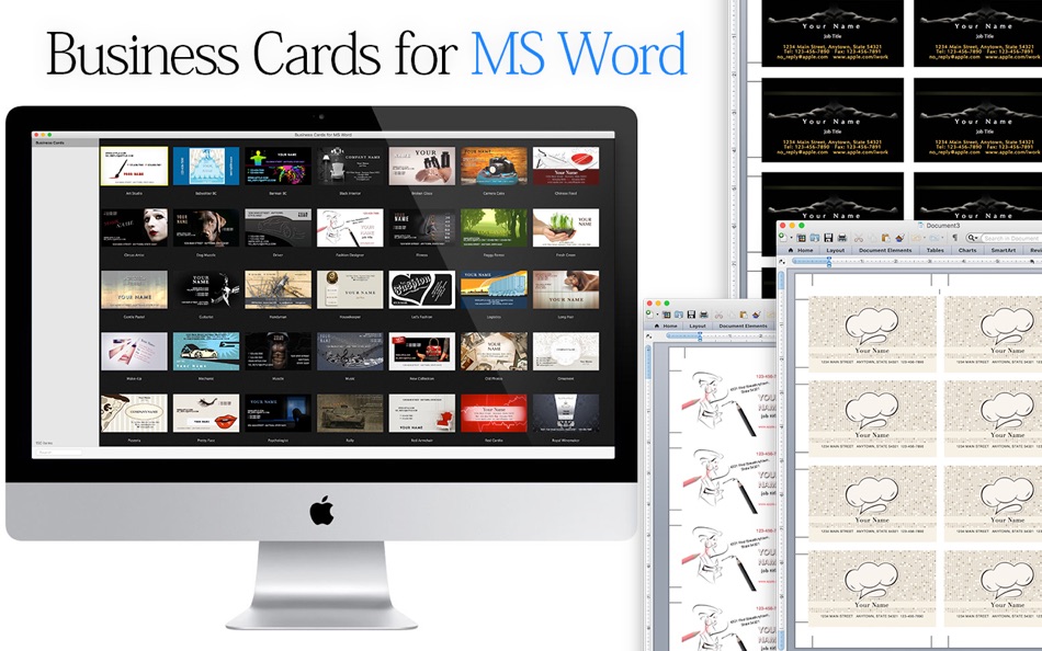 Business Cards for MS Word - 2.0 - (macOS)