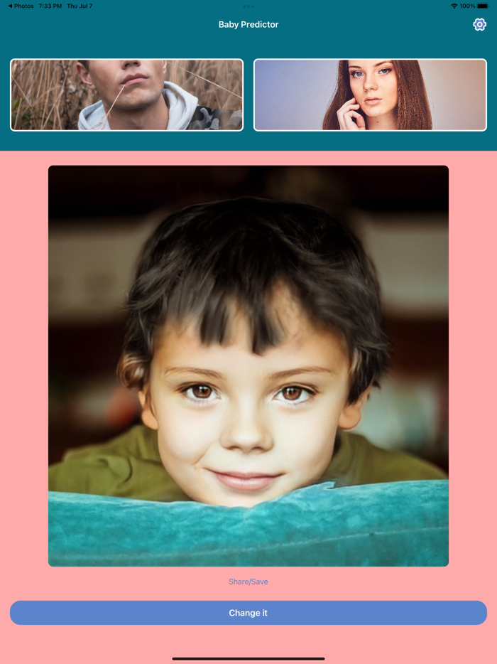 Baby Predictor - Merge faces