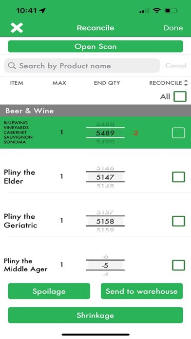 AveriGo Inventory Screenshot