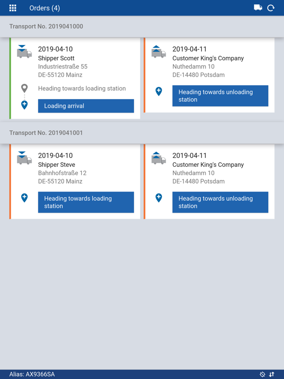 Screenshot #5 pour Transporeon Trucker
