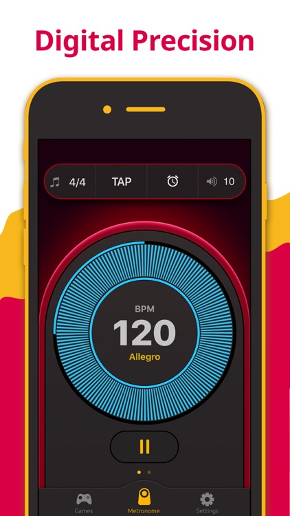 Metronome - Tap Tempo & Rhythm screenshot-0