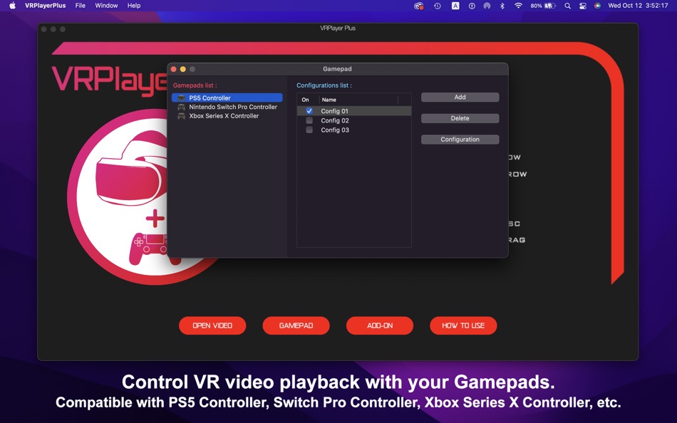 #4. VRPlayer Plus (macOS) Bởi: Takahide Noro