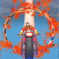 SuperHero Bike Stunt Racing Go
