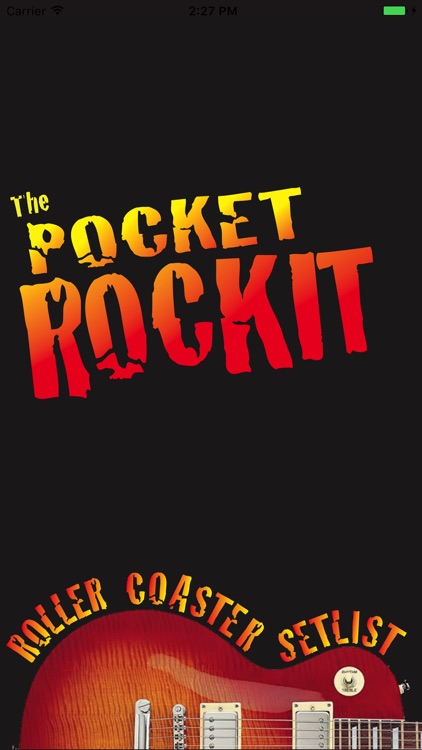 The Pocket RockIt Roller Coaster Setlist