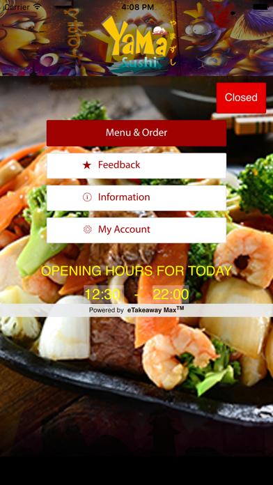 Screenshot #1 pour Yama Sushi Online
