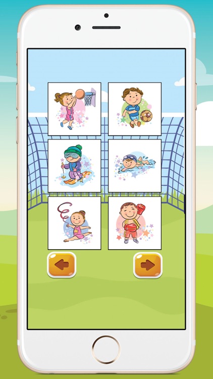 Kids Sport Coloring Book