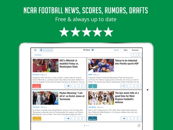 Screenshot #1 for College Football News & Scores